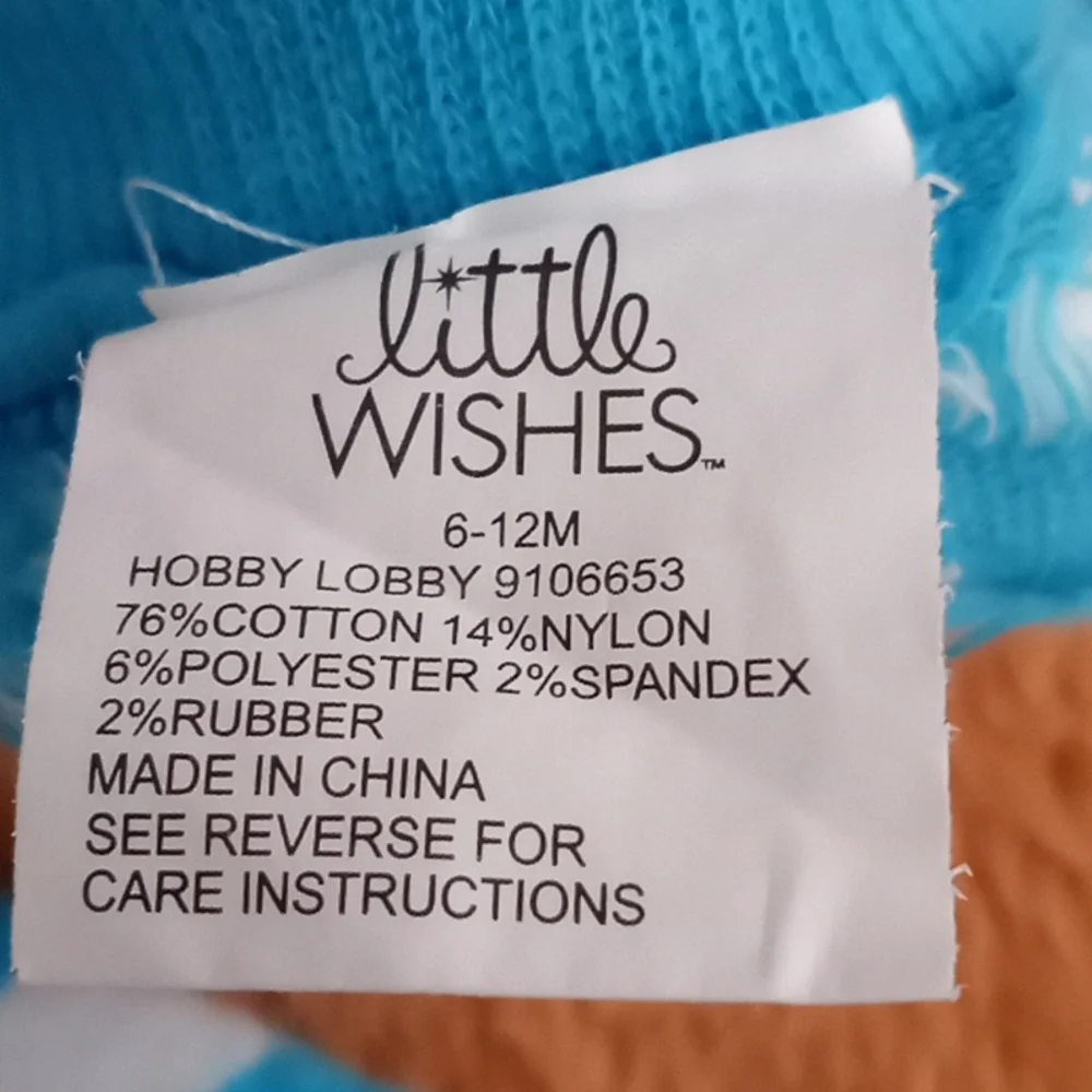 Little Wishes Leg Warmers Set of Two Sz. 6-12 Months